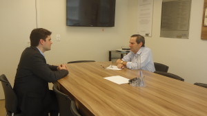 Presidente do Sindicato dos Médicos visita a SPSP