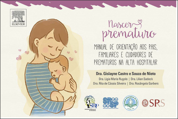 Livro digital para pais de bebês prematuros
