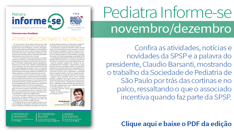 Boletim Pediatra Informe-se: edição novembro/dezembro nº 202
