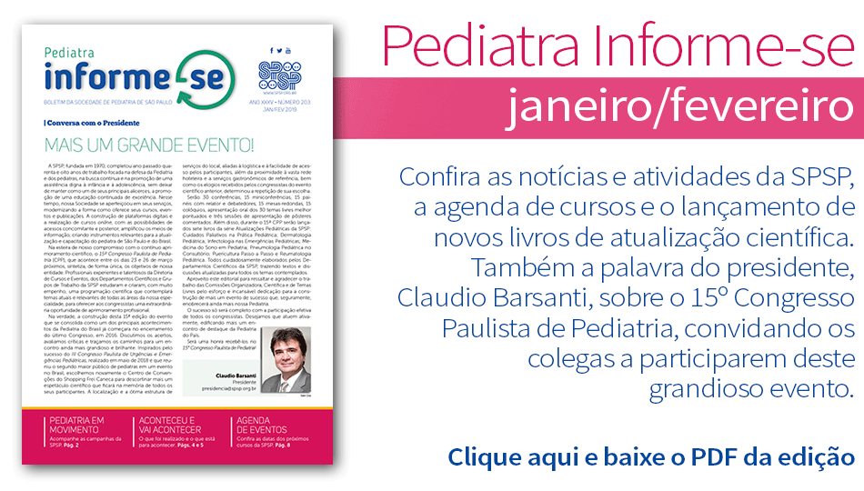 Boletim Pediatra Informe-se: Edição janeiro/fevereiro nº 203