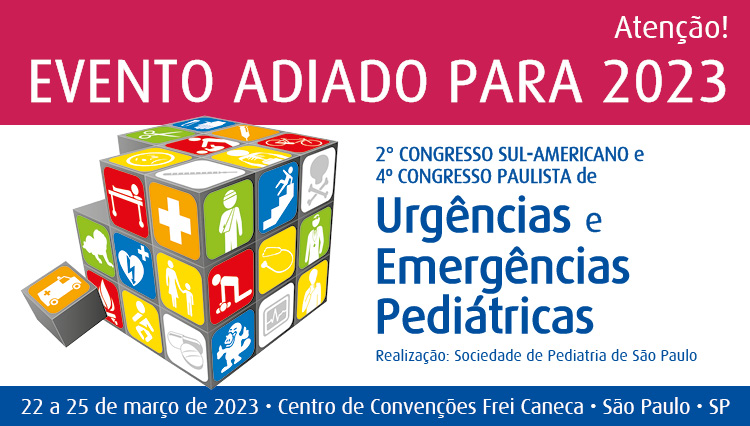 Mudança de data do 2º Congresso Sul-Americano e 4º Congresso Paulista de Urgências e Emergências