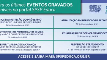 Portal SPSP Educa informa sobre eventos da SPSP e disponibiliza cursos gravados