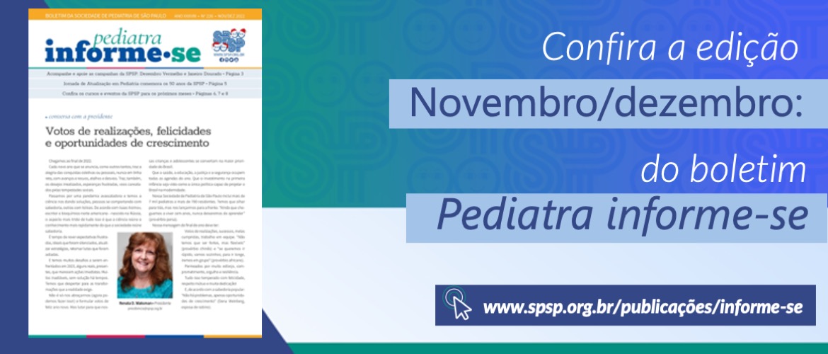 Boletim Pediatra Informe-se Novembro/Dezembro – Nº 226