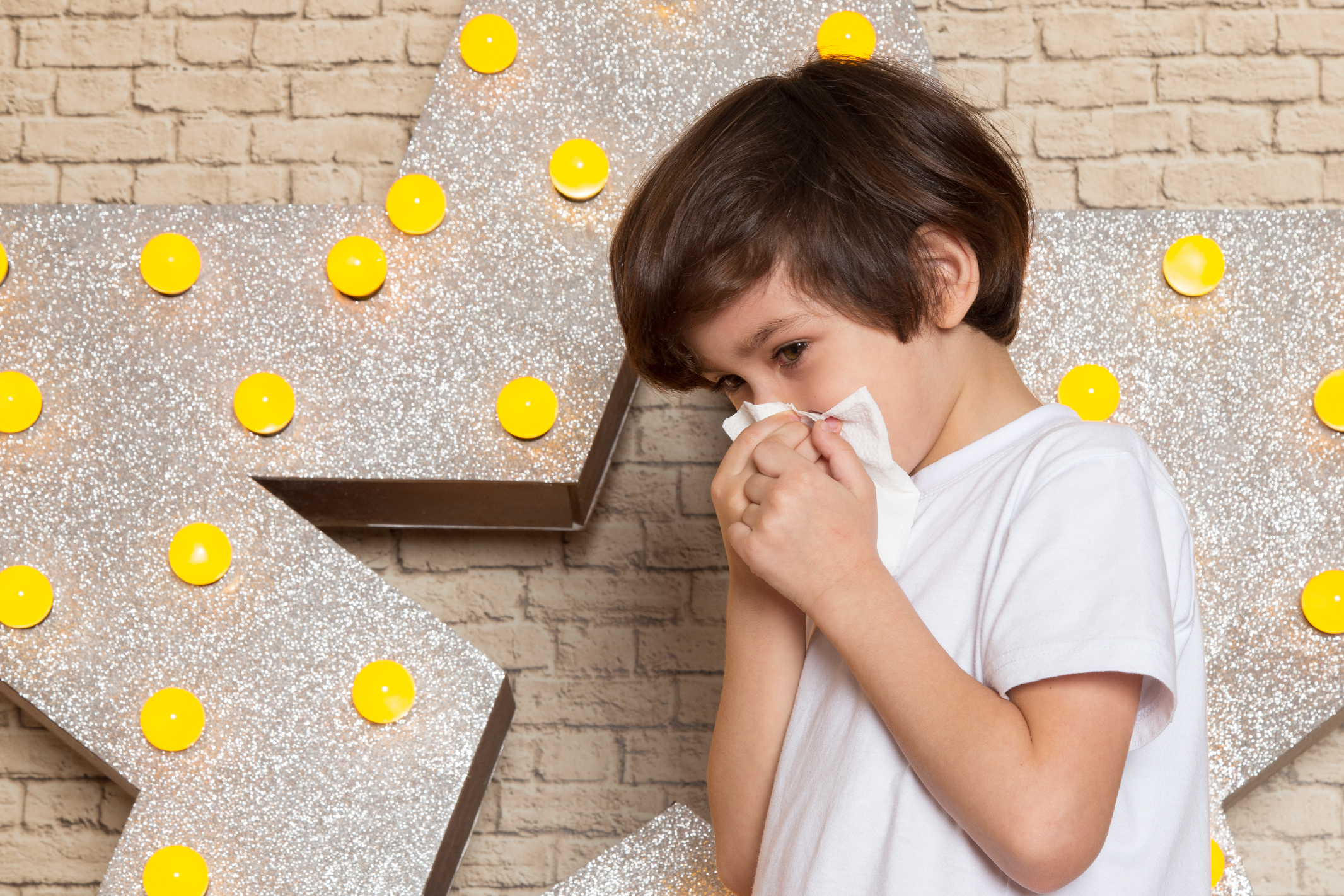 Crianças com alergia crônica