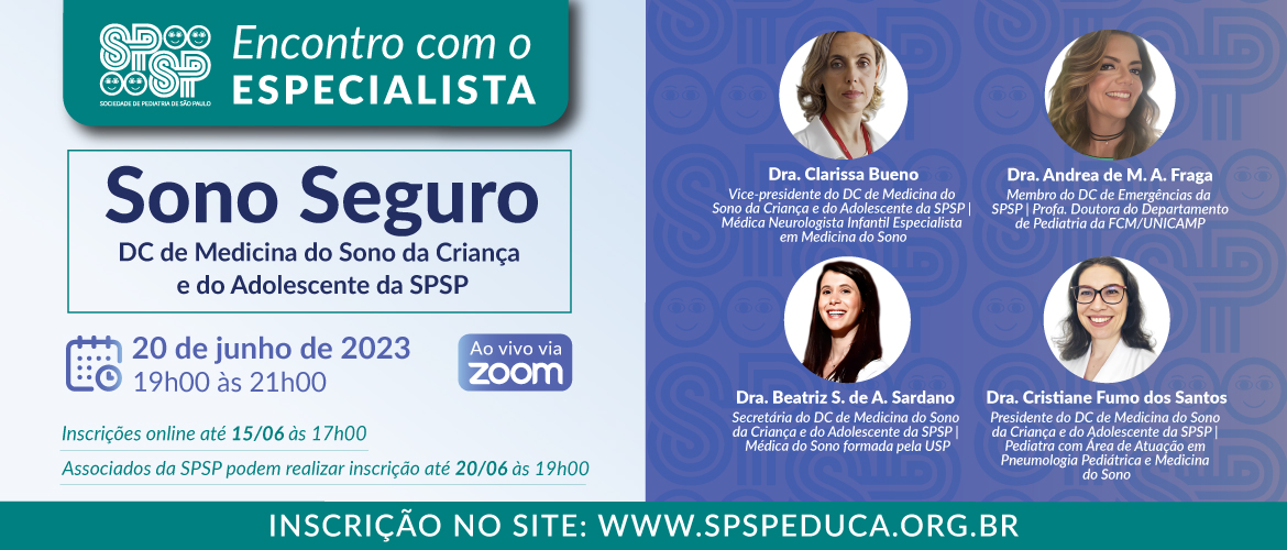 Encontro com o Especialista – Sono Seguro