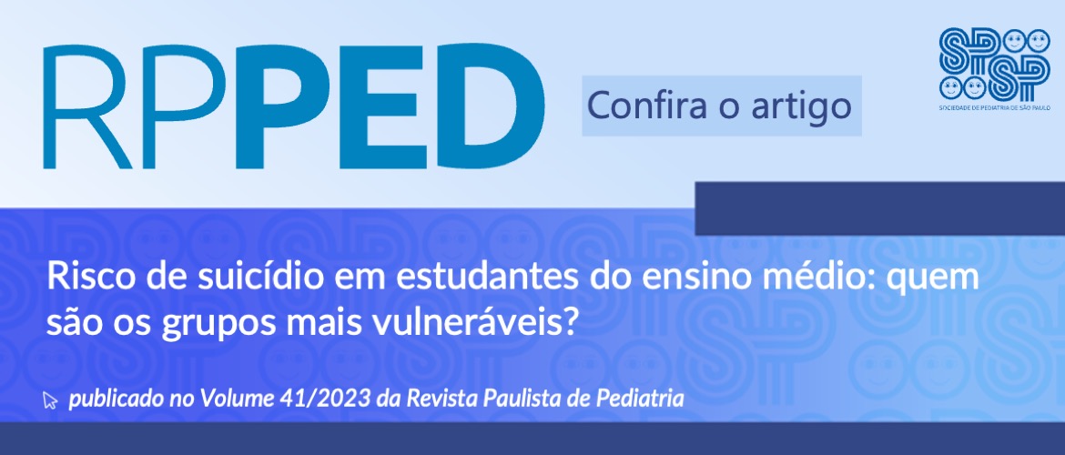 RPPed: Risco de suicídio em estudantes do ensino médio: quem são os grupos mais vulneráveis?