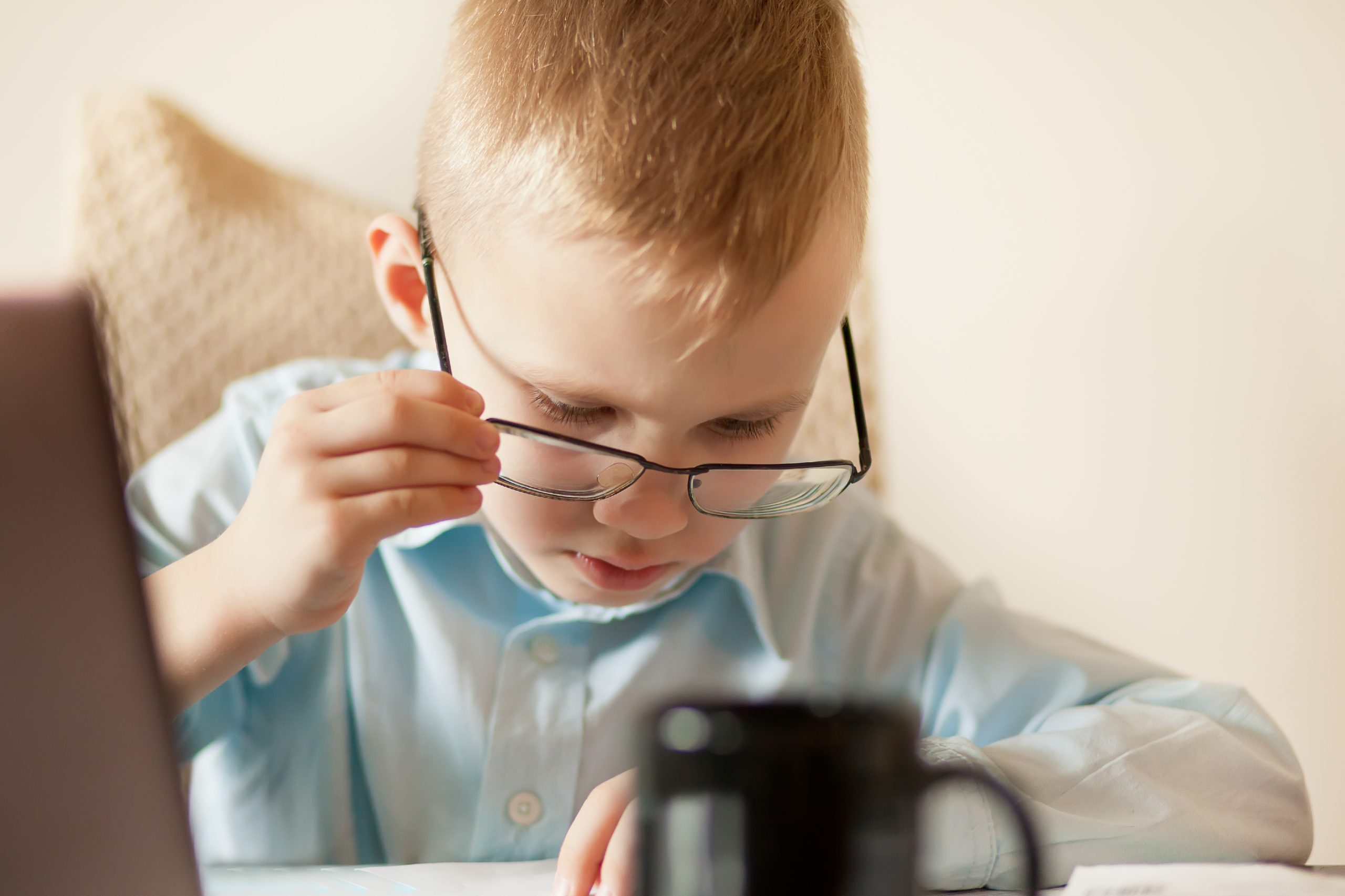 Baixa visão ou deficiência visual na criança