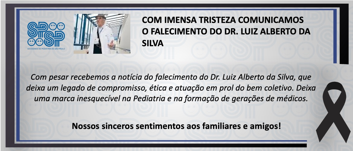 Nota de Pesar – Dr. Luiz Alberto da Silva