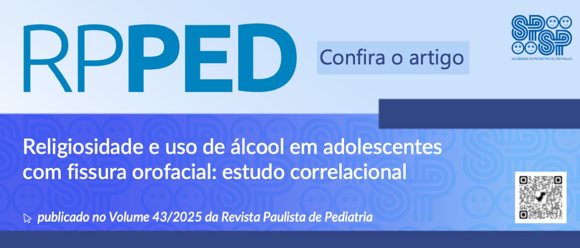RPPED: Religiosidade e uso de álcool em adolescentes com fissura orofacial: estudo correlacional