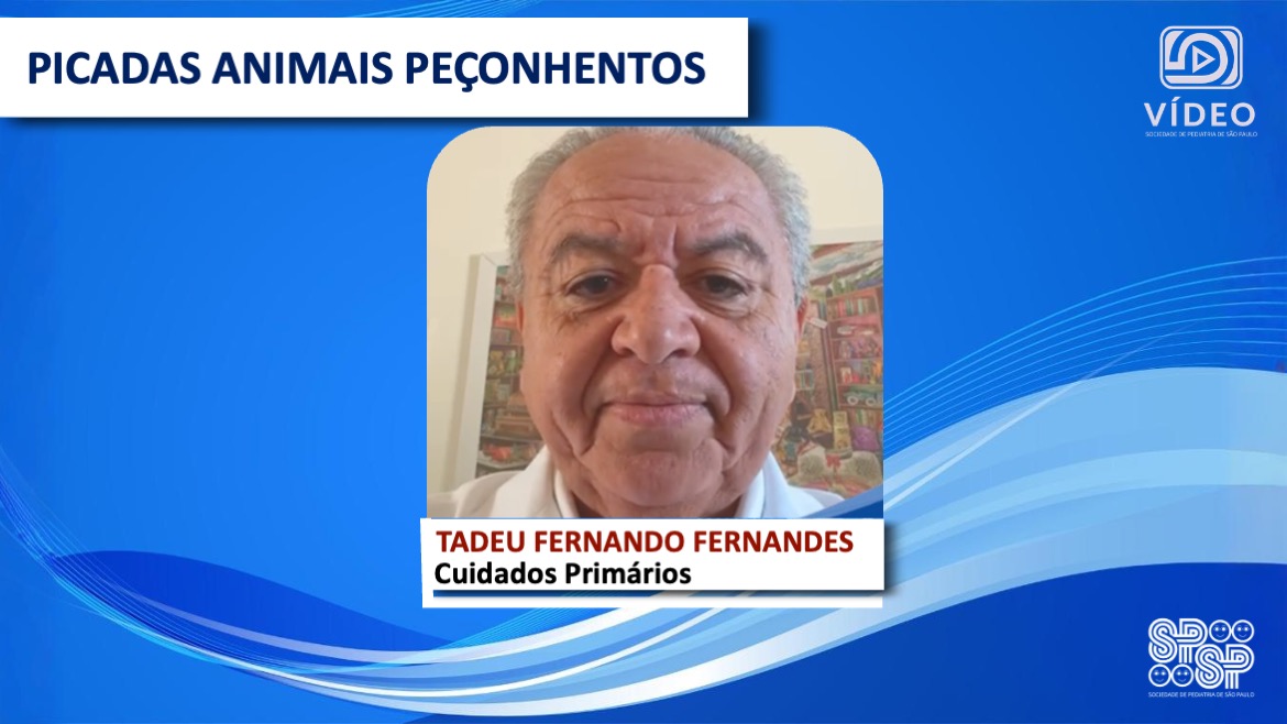 VÍDEO: Picadas Animais Peçonhentos, com Tadeu Fernando Fernandes