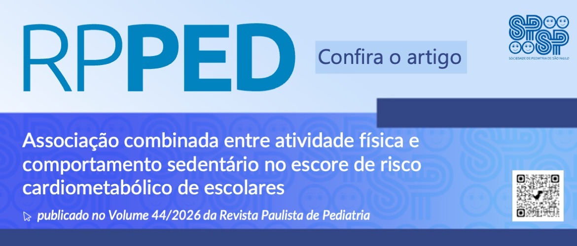 RPPED: Associação combinada entre atividade física e comportamento sedentário no escore de risco cardiometabólico de escolares