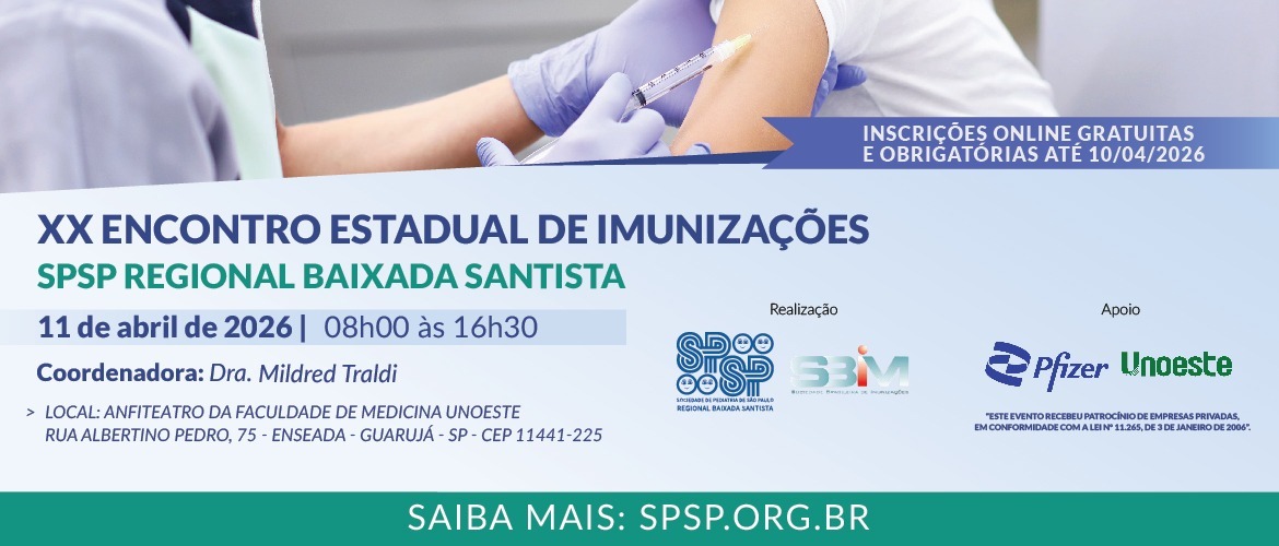 XX Encontro Estadual de Imunizações – SPSP – Baixada Santista