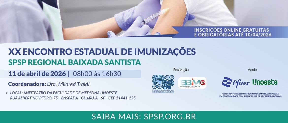 XX Encontro Estadual de Imunizações – SPSP Regional Baixada Santista