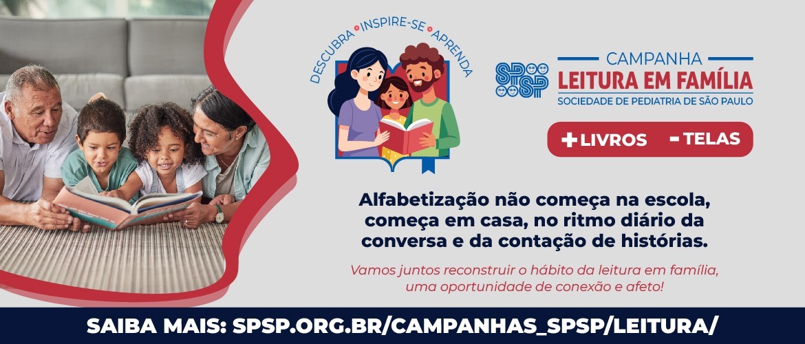 Campanha Leitura em Família: Alfabetização começa em casa!