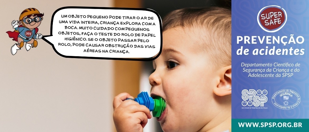 Super Safe: Cuidado com objetos pequenos
