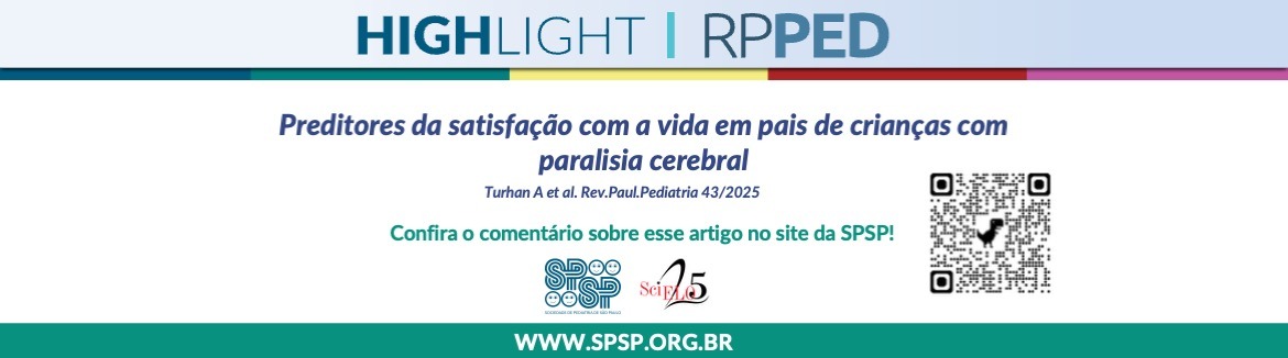RPPED: Preditores da satisfação com a vida em pais de crianças com paralisia cerebral