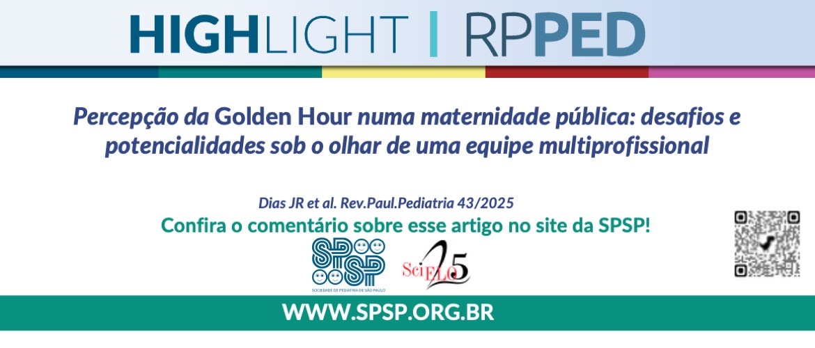 Percepção da Golden Hour em uma maternidade pública: desafios e potencialidades sob o olhar de uma equipe multiprofissional