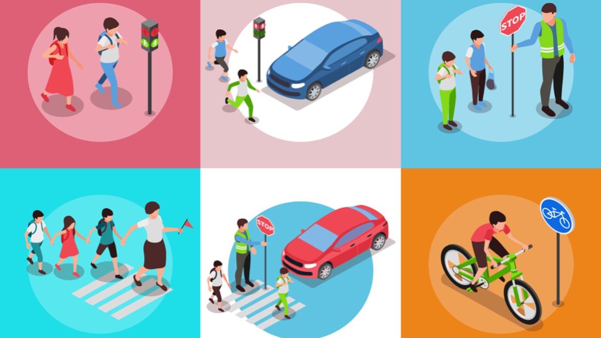 Pelo direito de toda criança chegar em segurança