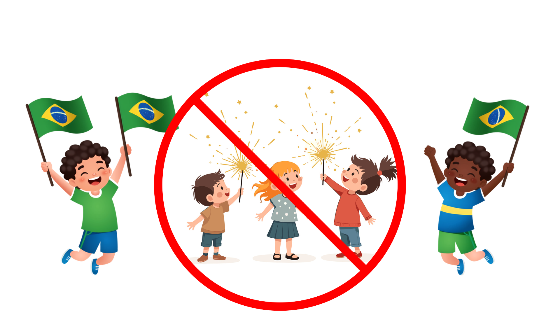 Fogos, fogueiras e futebol: aproveite as festas com atenção à segurança das crianças